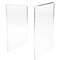 Plymor Clear Acrylic Vertical Square Display Riser, 13.5" H x 9" W x 9" D (1/4" thick)